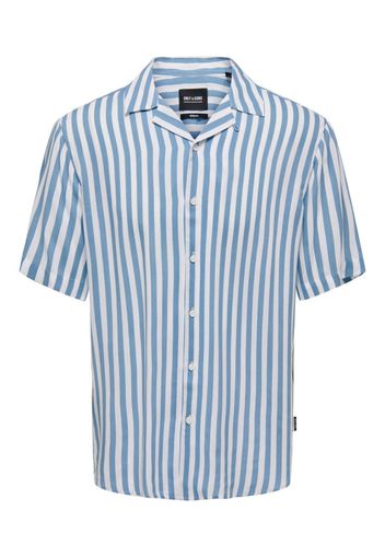 Only & Sons Camicia  blu / bianco