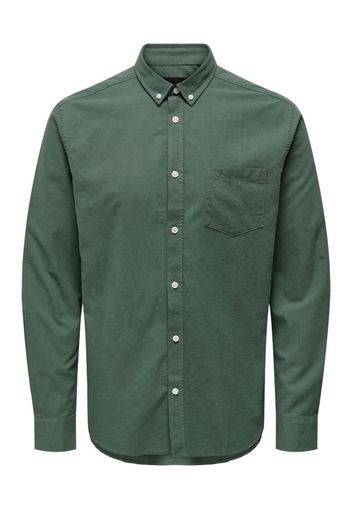 Only & Sons Camicia 'Alvaro'  verde