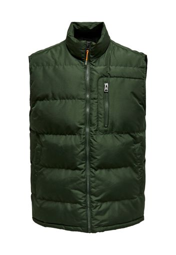 Only & Sons Gilet 'JAKE'  verde