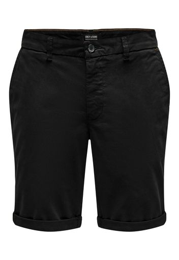 Only & Sons Pantaloni chino 'Peter'  nero