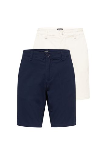 Only & Sons Pantaloni chino 'CAM'  crema / blu notte