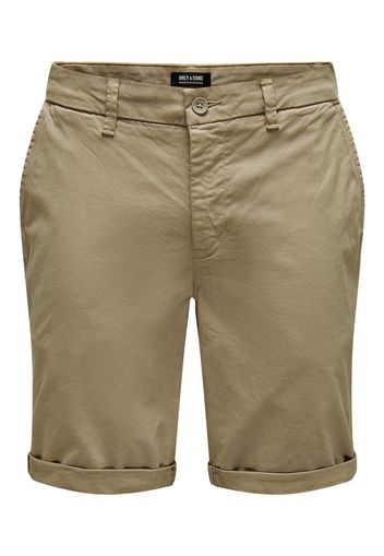 Only & Sons Pantaloni chino 'Peter'  beige scuro