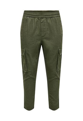 Only & Sons Pantaloni 'Linus'  oliva