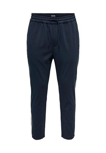 Only & Sons Pantaloni 'Linus'  navy / bianco