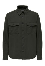 Only & Sons Camicia 'MILO'  verde scuro