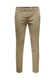 Only & Sons Pantaloni chino 'Pete'  beige scuro