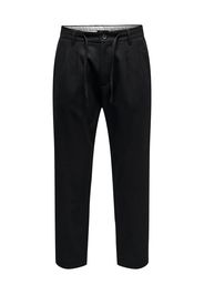 Only & Sons Pantaloni con pieghe 'DEW-PAX'  nero