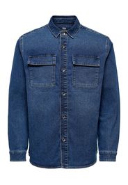 Only & Sons Camicia 'CAMON'  blu denim