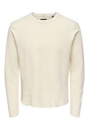 Only & Sons Pullover 'Luke'  bianco lana