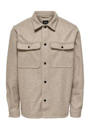 Only & Sons Giacca di mezza stagione 'ASH'  beige sfumato