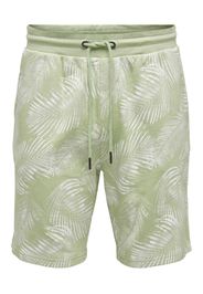 Only & Sons Pantaloni 'Perry'  verde pastello / bianco