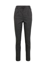 Only Tall Pantaloni con pieghe 'POPTRASH'  nero / grigio