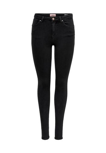 ONLY Jeans 'ONLPower Mid Push Up Skinny Fit'  nero denim