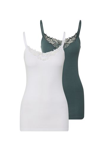 ONLY Top 'Kira'  bianco / verde