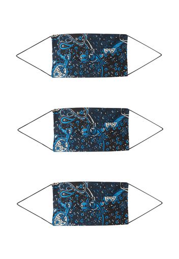 ONLY Foulard '3er Pack ONLCOMMUNITY'  nero / blu