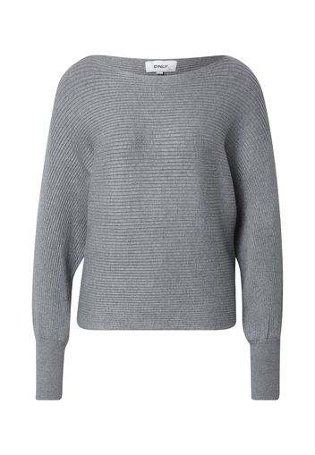 ONLY Pullover  grigio argento