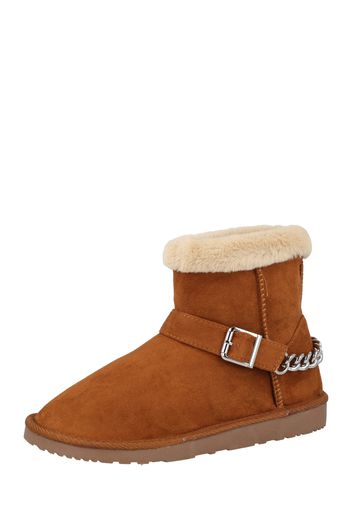 ONLY Boots da neve 'BREEZE'  cognac