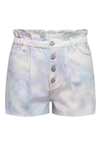 ONLY Shorts 'CUBA'  rosa / bianco / lavanda