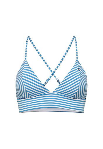 ONLY Top per bikini 'KITTY'  blu chiaro / bianco