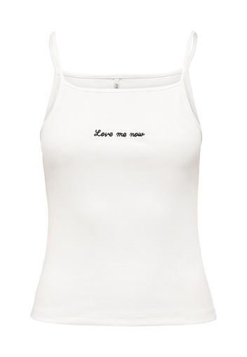 ONLY Top 'ANJA'  bianco / nero