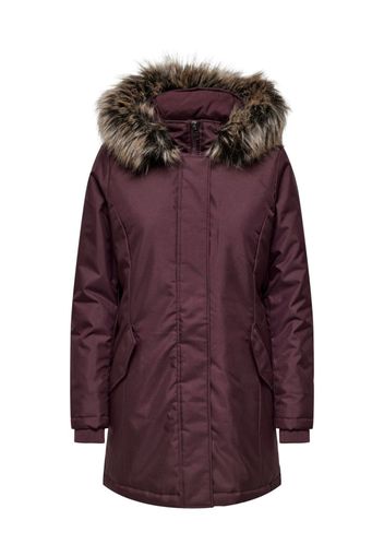 ONLY Parka di mezza stagione  melanzana / marrone sfumato