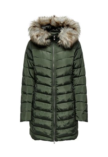 ONLY Cappotto invernale  verde / marrone chiaro