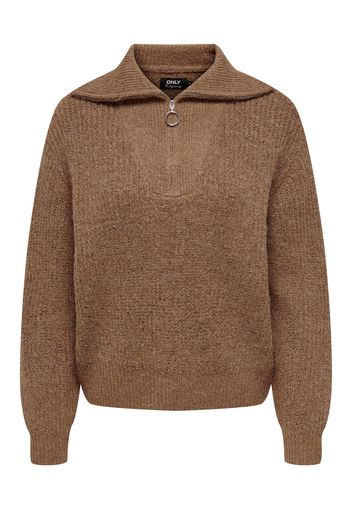 ONLY Pullover 'BAKER'  marrone scuro