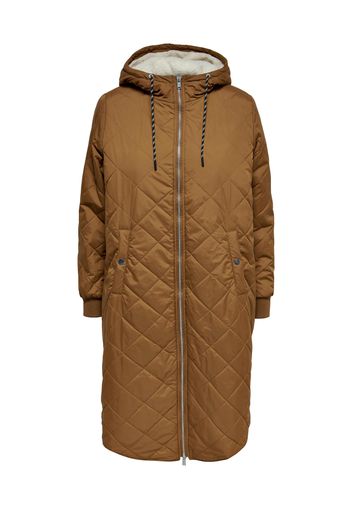 ONLY Cappotto invernale 'Sandy'  beige chiaro / cognac