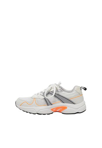 ONLY Sneaker bassa 'Soko'  grigio / arancione / bianco