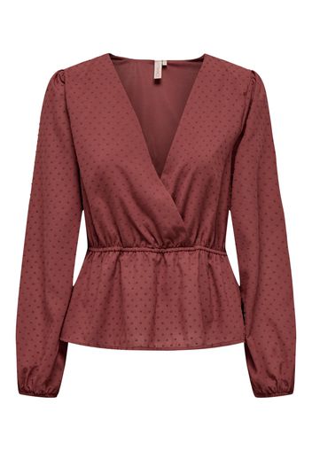 ONLY Camicia da donna 'PALMA'  rosso