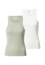 ONLY Top 'LINDSAY'  bianco / verde pastello