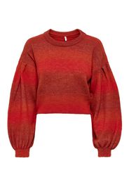 ONLY Pullover 'RAIN'  arancione / rosso