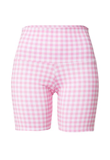Onzie Pantaloni sportivi  rosa / bianco