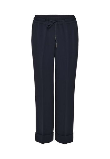 OPUS Pantaloni con piega frontale 'Memina'  blu scuro