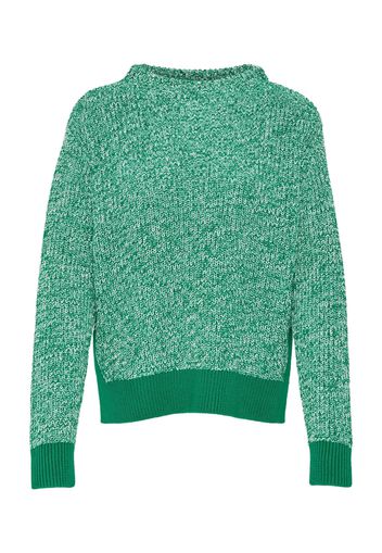 OPUS Pullover 'Partano'  verde erba / bianco