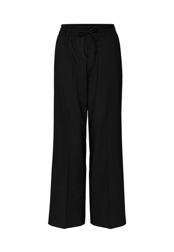 OPUS Pantaloni con piega frontale  nero