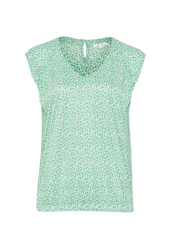 OPUS Camicia da donna 'Sower'  verde / bianco