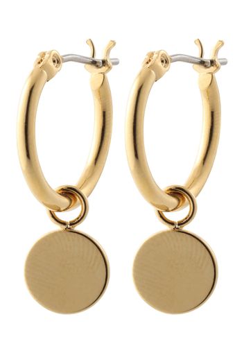 Orelia Orecchini 'Chunky Mini Coin & Hoop'  oro