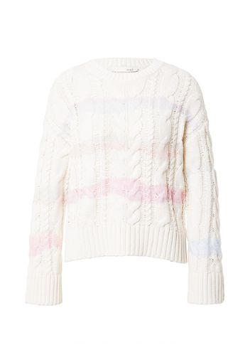 OUI Pullover  blu / rosa / bianco