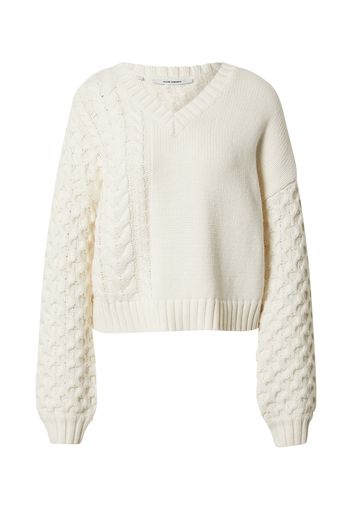 Oval Square Pullover 'Power'  crema