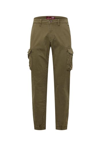 OVS Pantaloni cargo  verde scuro