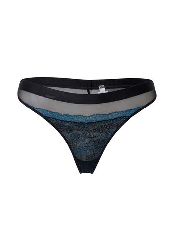 PASSIONATA String  nero / blu