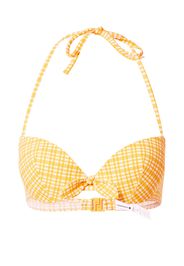 PASSIONATA Top per bikini  giallo / bianco