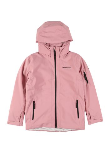 PEAK PERFORMANCE Giacca per outdoor  rosa / nero