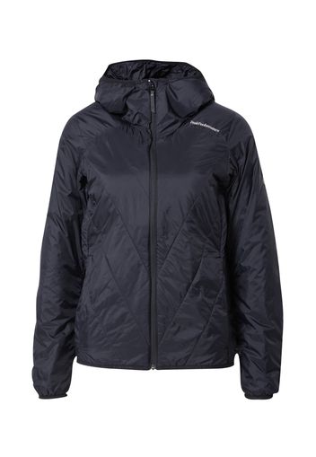 PEAK PERFORMANCE Giacca per outdoor  nero / bianco