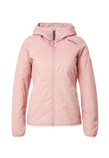 PEAK PERFORMANCE Giacca per outdoor  rosa / nero