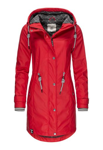 Peak Time Cappotto di mezza stagione 'L60042'  rosso sangue