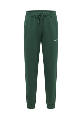 Pegador Pantaloni  verde scuro / bianco