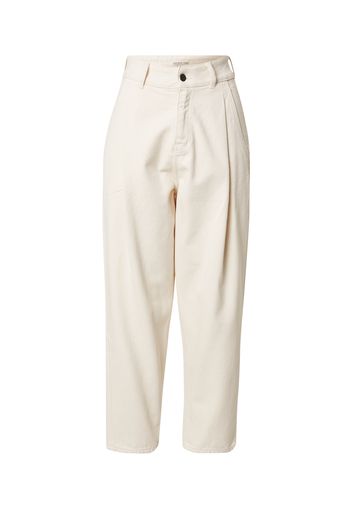 People Tree Pantaloni con pieghe 'Alexis'  bianco naturale