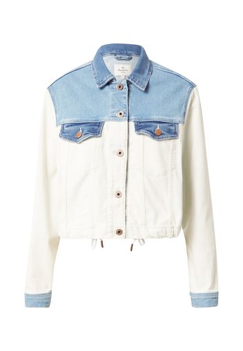 Pepe Jeans Giacca di mezza stagione 'Tiffany'  blu denim / bianco